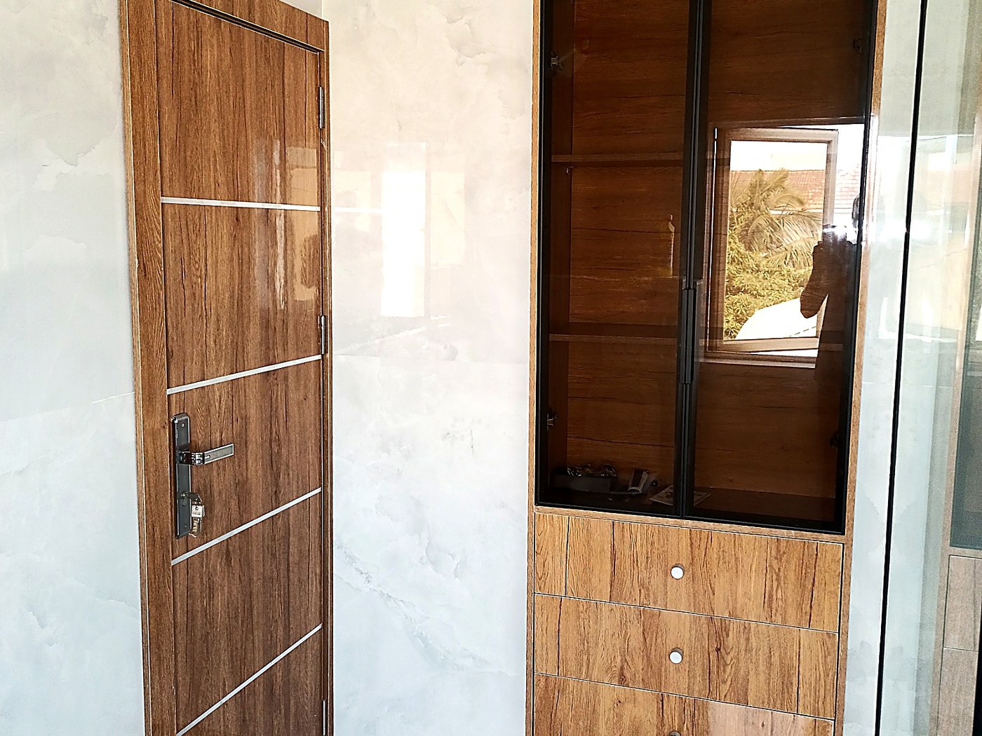 Custom Door & Rest Room Storage — Lekki photo 2