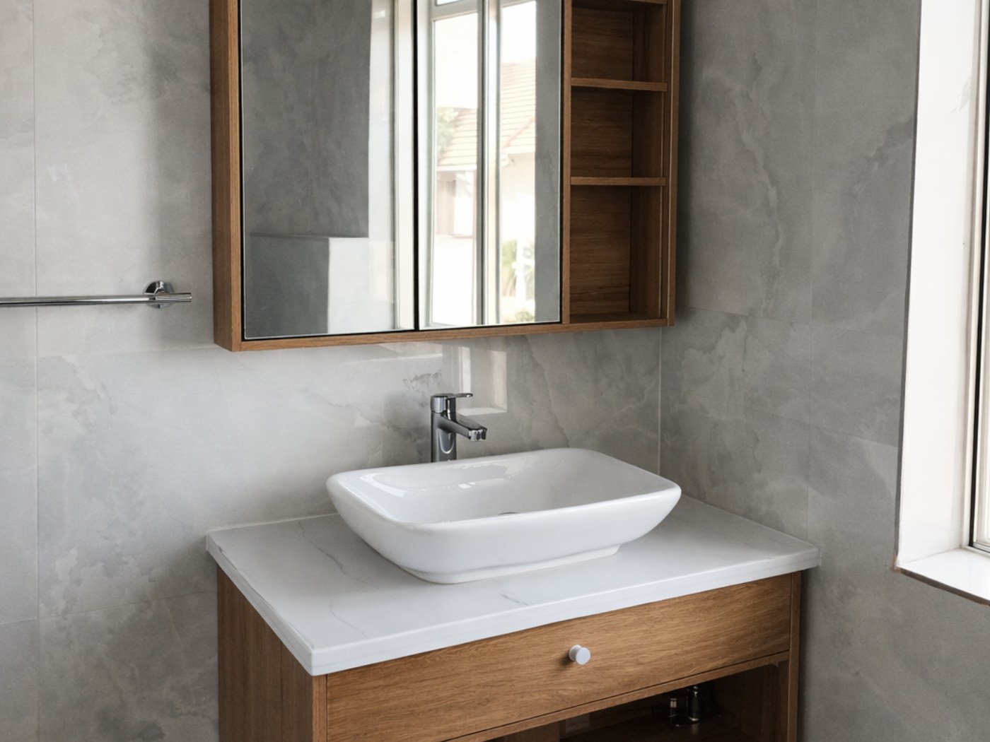 Custom Door & Rest Room Storage — Lekki photo 3